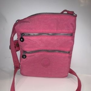 NWOT Pink Kipling Crossbody Bag